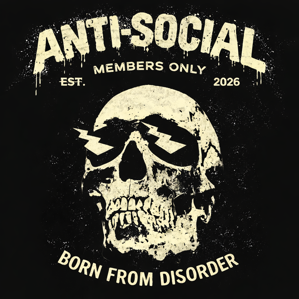 KAØS & CO. — Anti-Social Members Only Tee