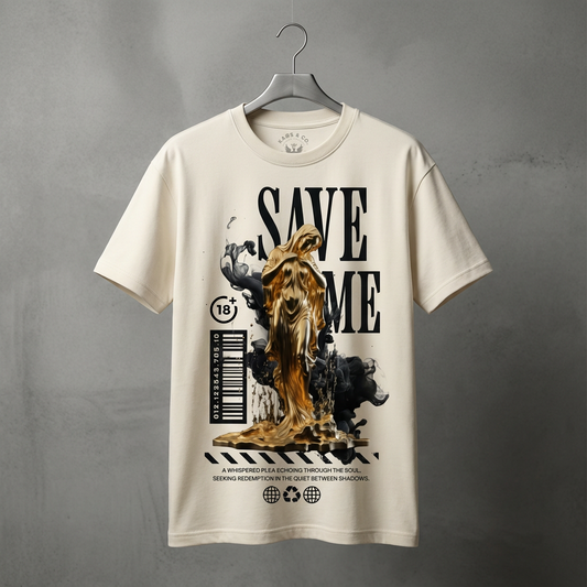 SAVE ME — KAØS & CO. Heavyweight Streetwear Tee