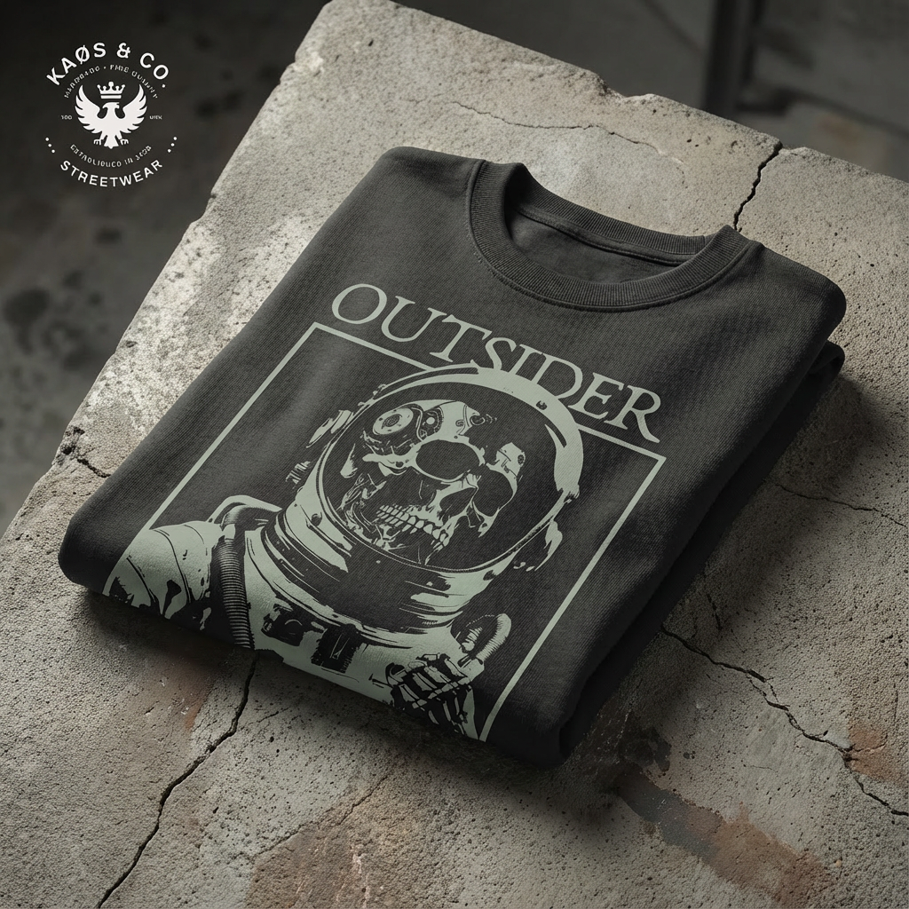 KAØS & CO. — OUTSIDER Heavyweight Streetwear Tee