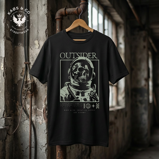KAØS & CO. — OUTSIDER Heavyweight Streetwear Tee