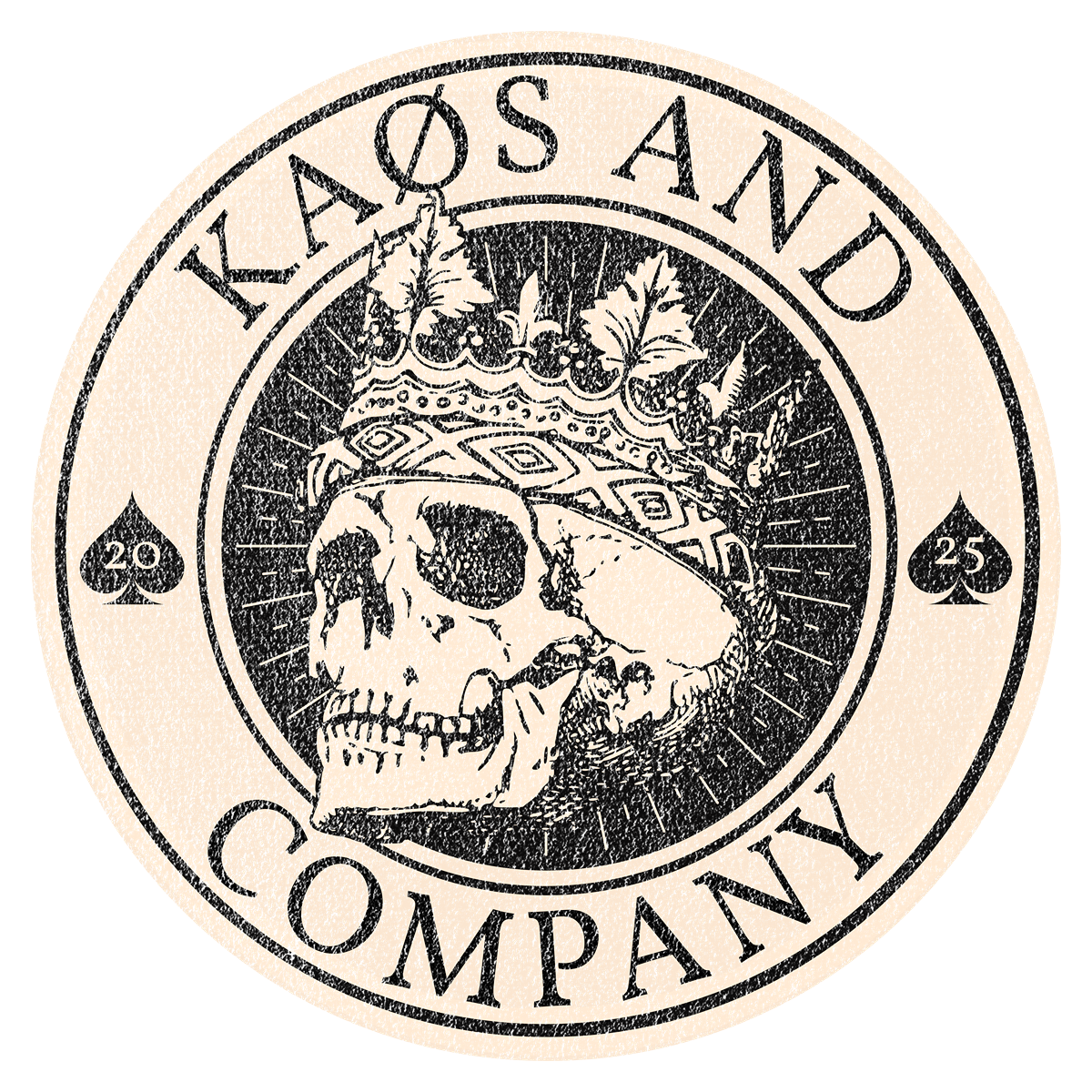 Crowned Skull — Heritage Tee