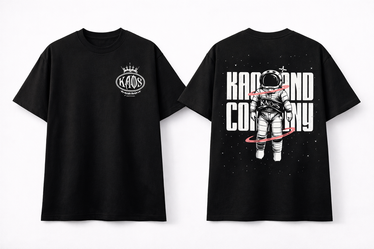 KAØS & Company “KAØSMONAUT” Heavyweight Streetwear Tee
