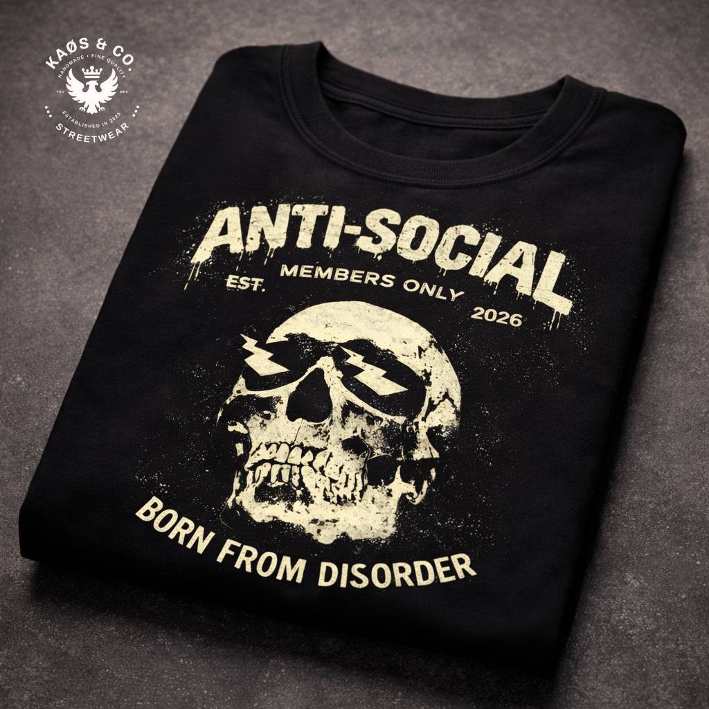 KAØS & CO. — Anti-Social Members Only Tee