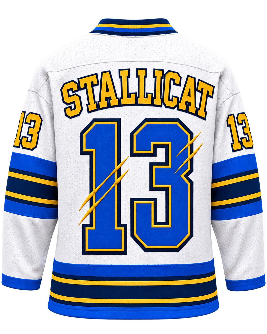 STALLICAT N°13 Hockey Jersey — Royal Blue & Gold